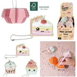 Sombo, Heft + Block, Kawaii MiniNotizbuch ass