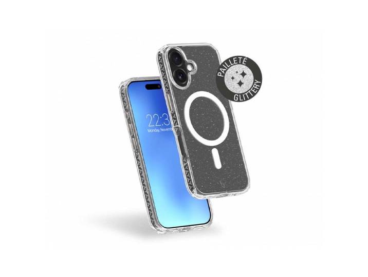 Coque Fc Air Xtrem Magsafe - Iphone 17 - Recyclée - Paillettes