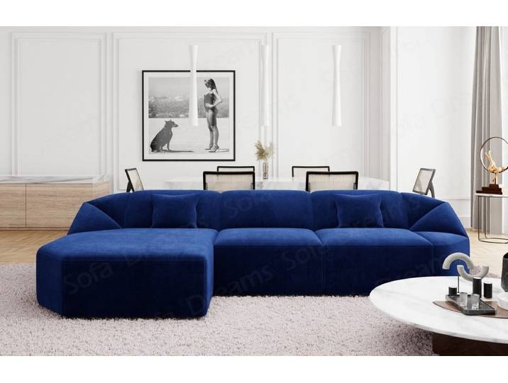 Stoff Ecksofa Cabrera L-Form Kurz
