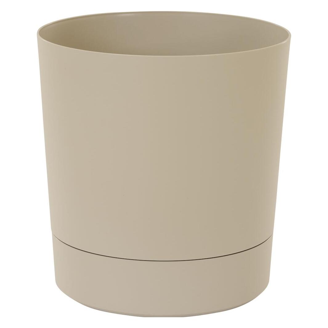 Siena Garden Pflanzg.Tarifa22,5cm crem Kunststoff, Ø 22,5x24 cm (22.50 x 22.50 x 24 cm) (X01153)