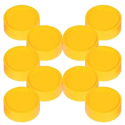 MAUL Magnete Ø 3,4 x 1,4 gelb