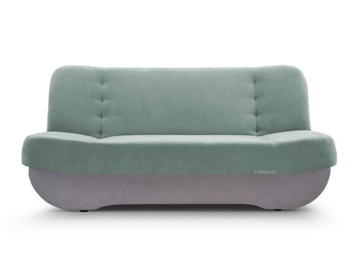 MOEBLO Schlafsofa Pafos, Sofa Kippsofa Klappsofa Click-Clack, Couch Polstermöbel Sitzmöbel Wohnzimmermöbel 2-Sitzer-Sofa Stoffsofa, mit Relaxfunktion