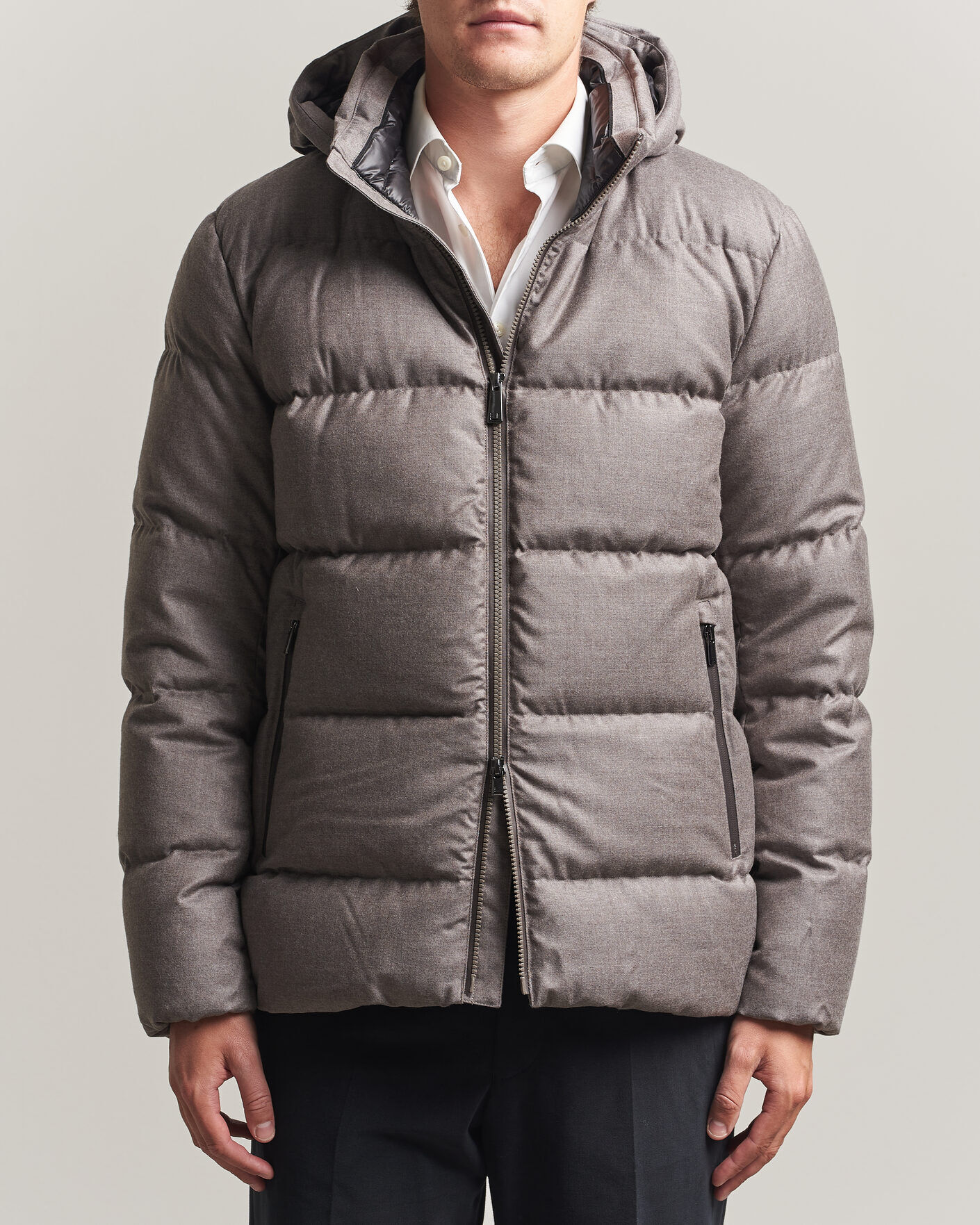 UBR Concord Jacket Savile Grey Melange Wool men XL Grå