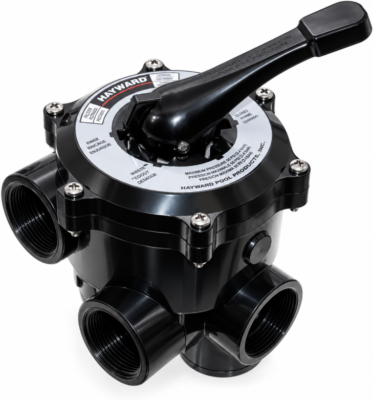 Vanne multivoies Hayward Caraïbes / HI 1½″ SIDE