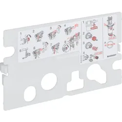 Geberit Schutzplatte für Unterputz-Spülkasten BH 82/90 cm 240206001