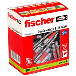 Fischer 557727 DuoSeal Dübel 38 mm 6 mm 50 St.