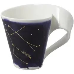 Villeroy & Boch, Tasse, Becher mit Henkel Zwilling/Gemini NewWave Stars (300 ml, 1x)