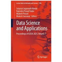 Data Science and Applications, Fachbücher von Satyasai Jagannath Nanda, Rajendra Prasad Yadav, Mukesh Prasad, Mukesh Saraswat