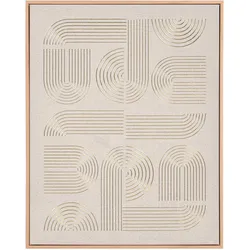 Kunstdruck Norma Sandfarben ca. 40x50cm