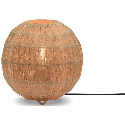 GOOD & MOJO Tischleuchte "Iguazu", beige (natur), Ø 25cm H: 25cm, Leuchten, Tischleuchte