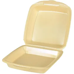 PAPSTAR Einweg-Menüschalen beige