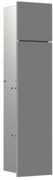 Emco Asis Pure Unterputz-WC-Modul 975551500 170x730mm, Anschlag links, diamantgrau