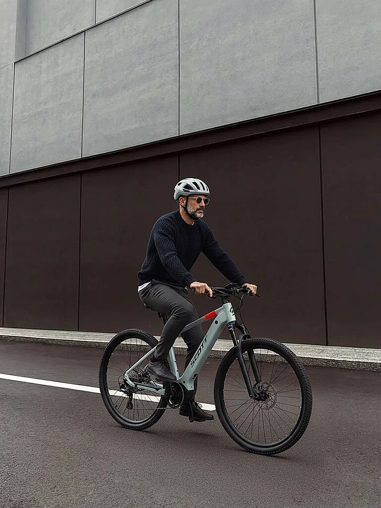 Scott Herren E-Bike Passage 20 hellgrau   XL M