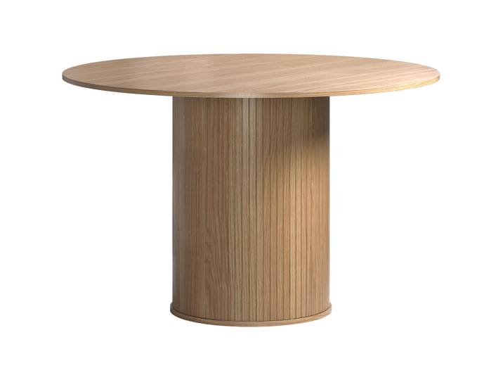 Esstisch rund Montecito Eiche Dekor Holzwerkstoffe B 121 T 121 cm