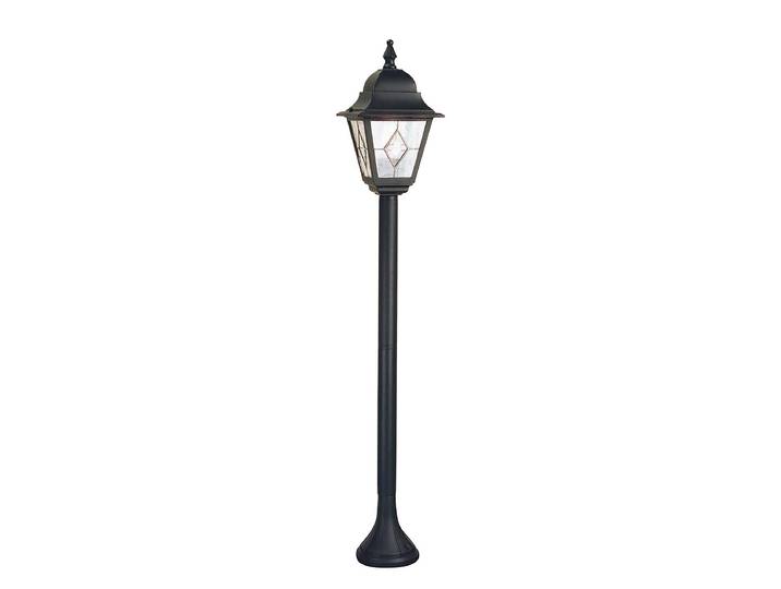 Borne lumineuse Norfolk Type B Ø 18cm Noir/Noir