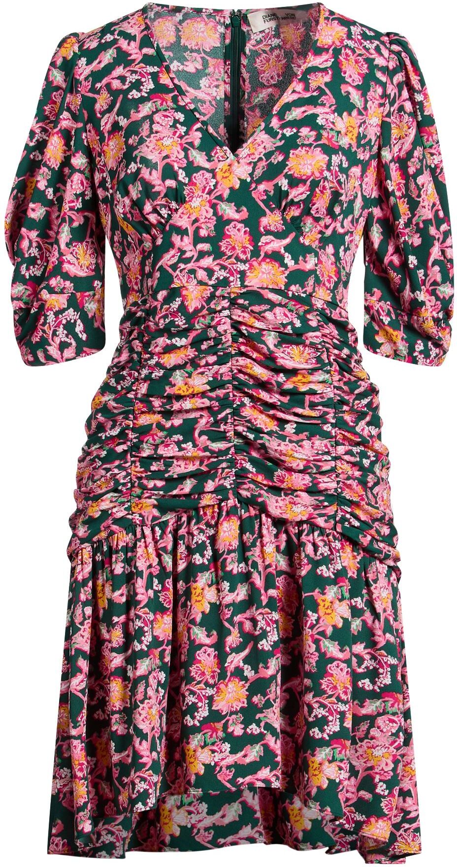 Diane Von Furstenberg Minivestido Mujer Rosa 34,36 Mujer