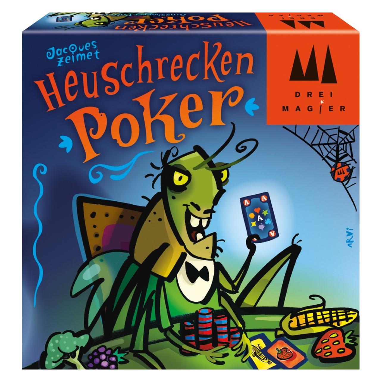 Schmidt Spiele Heuschrecken Poker (Deutsch, 2 - 4 Spieler) (40893)