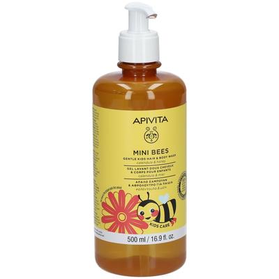 Apivita Mini Bees Gentle Kids Hair & Body Wash Calendula Honey 500 ml Körperpflege