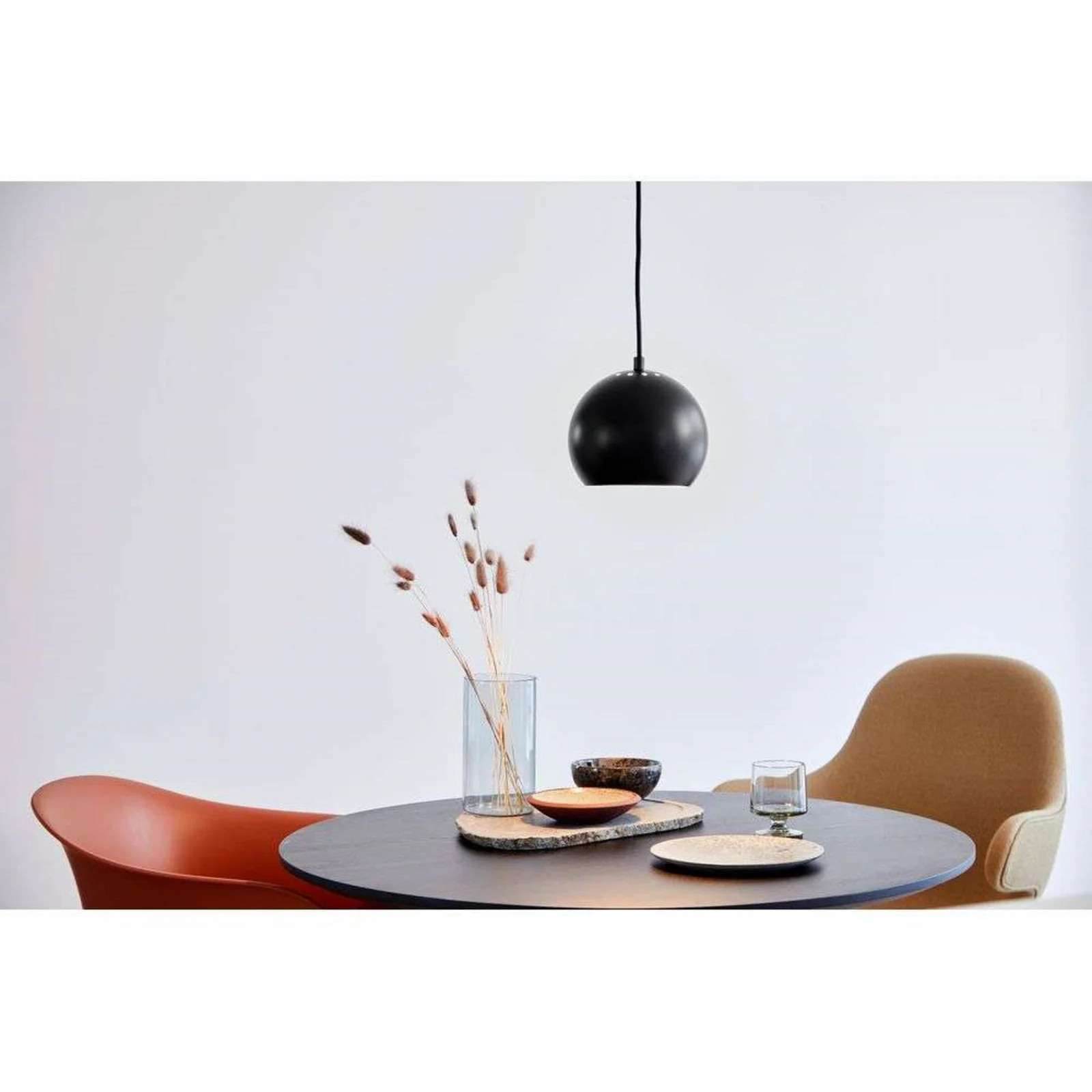 Frandsen Ball Hanglamp Sphere Matte Zwart Ø18 cm