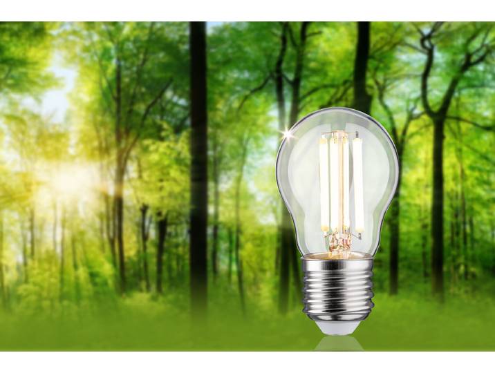 Ampoule LED Goutte Ø 4cm Transparent
