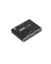 Good Connections HDMI 2.1 Switch Umschalter 2-fach 2x Eingang und 1x Ausgang Digital/Display/Video (GC-M0261)