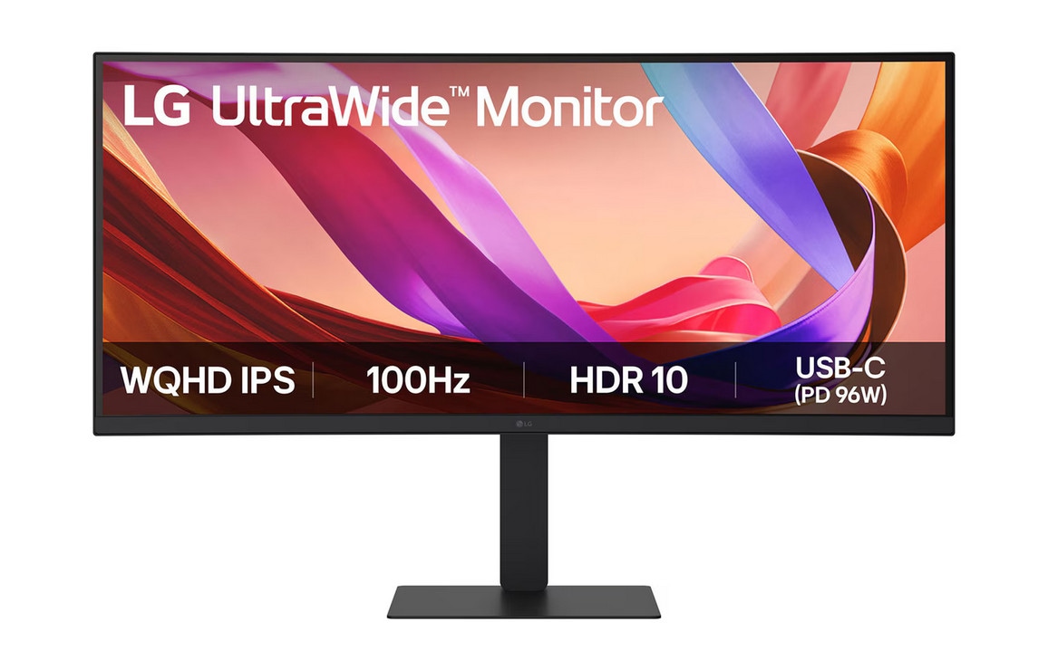 LG Electronics LG UltraWide 34U650A-B 34 Zoll UWQHD Curved IPS LED 21:9 100 Hz Office Monitor 34U650A-B.AEU