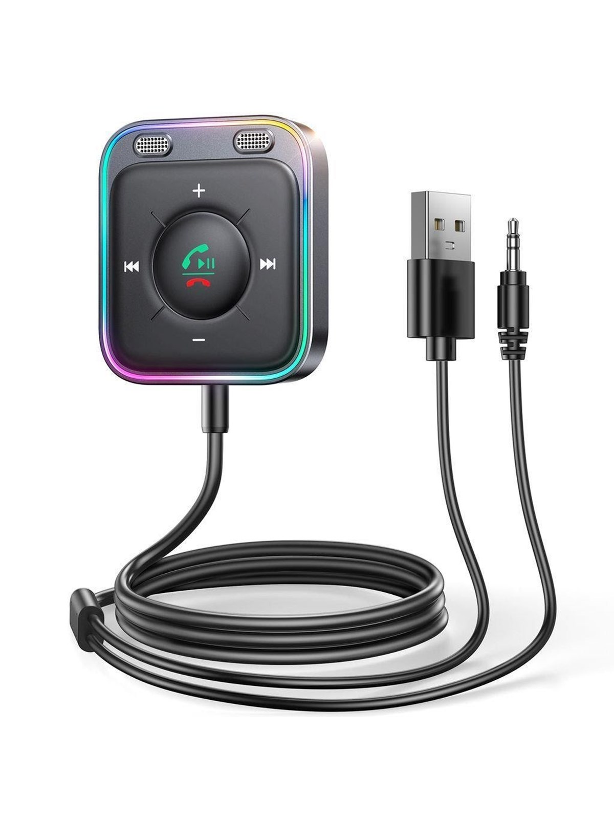 SiGN Aux Bluetooth Audio Adapter for Car - Black