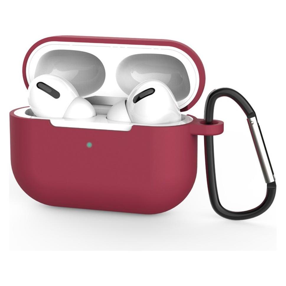 Techsuit - Silicone Case - for AirPods Pro 3, Smooth Ultrathin Material - Bordeaux (Kopfhörer Hülle) (61322971)
