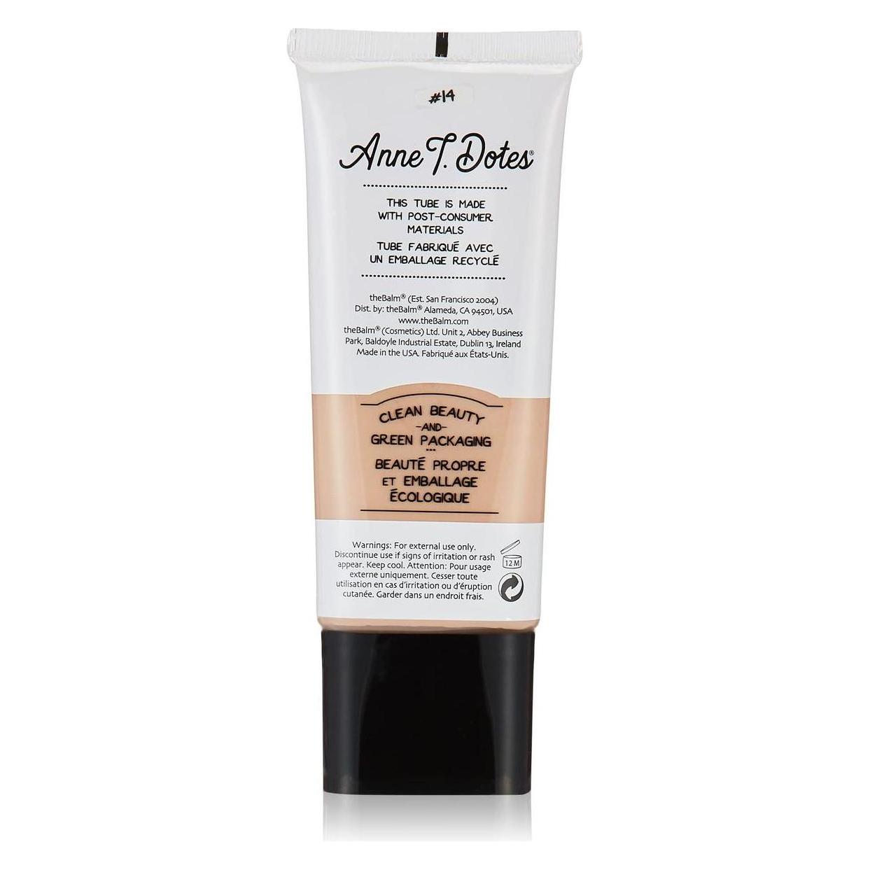 The Balm Anne T. Dotes Tinted Moisturizer Toning Facial Moisturizer 14 30Ml (Körpermilch, 30 ml) (257186)