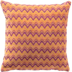 Dutch Decor Kissenhülle 'Aldo' 45 x 45 cm Melon - Orange