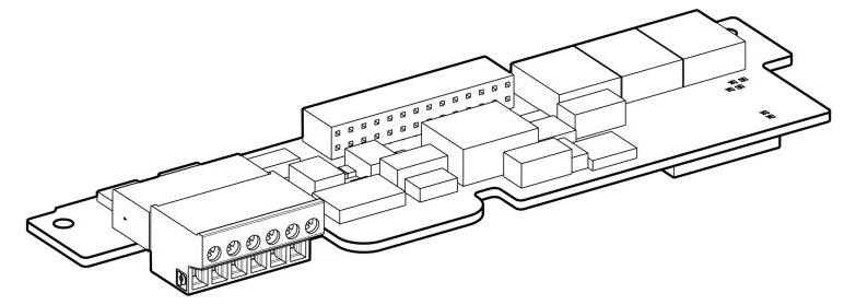 Schneider Electric Encoder-Interfacekarte mit Gegentakt-Ausgängen (push-pull), 24 V DC VW3A3407