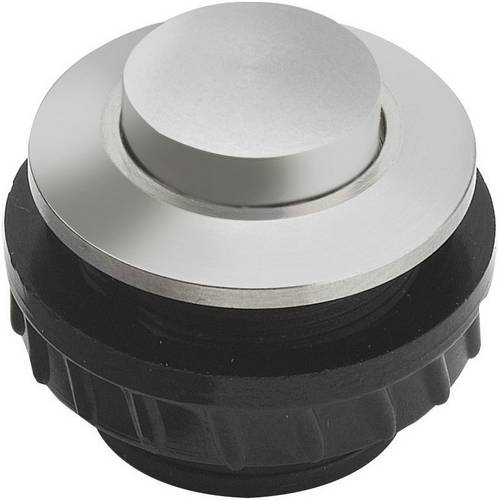 Grothe 62016 Klingeltaster 1fach Aluminium 12 V/1,5A