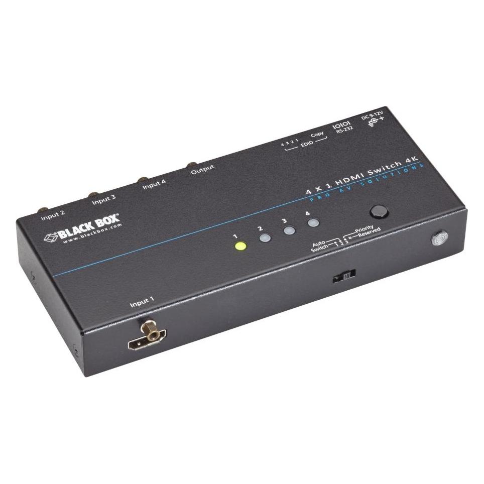 Black Box 4K 2X1 HDMI SWITCH (VSW-HDMI2X1-4K)