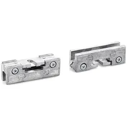 ZT-Glasklemmplatte 30mm, Aluminium eloxiert