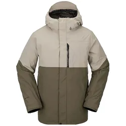 Volcom Herren Gore-TEx Jacke Dark Khaki - L - L