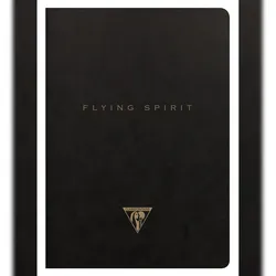 Clairefontaine 5x Flying Spirit Heft liniert A5 48 Blatt - Schwarz 102536C