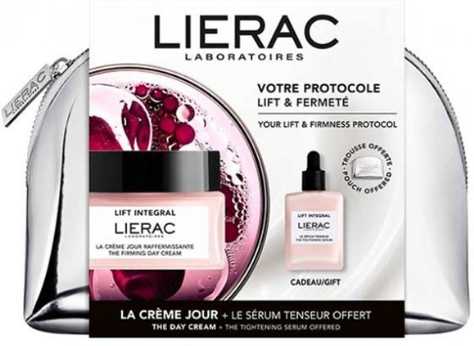 Lierac Lift Integral Coffret Creme de Dia Refirmante 50ml + Sérum Tensor 15ml + Necessaire