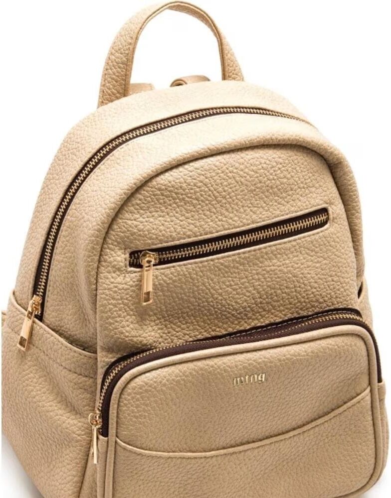 Mochila Casual Mtng Perma Beige Talla Única Unisex