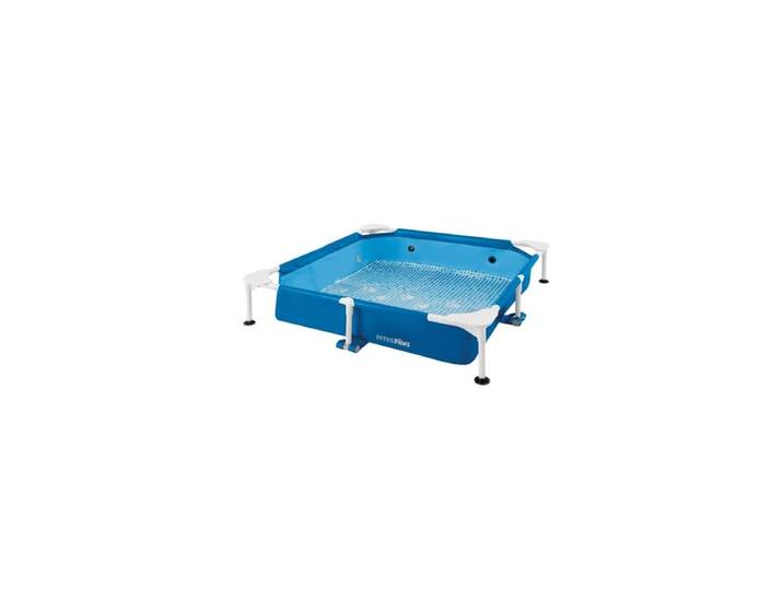 Intex Pet-Pool-Set mit quadratischem Rahmen