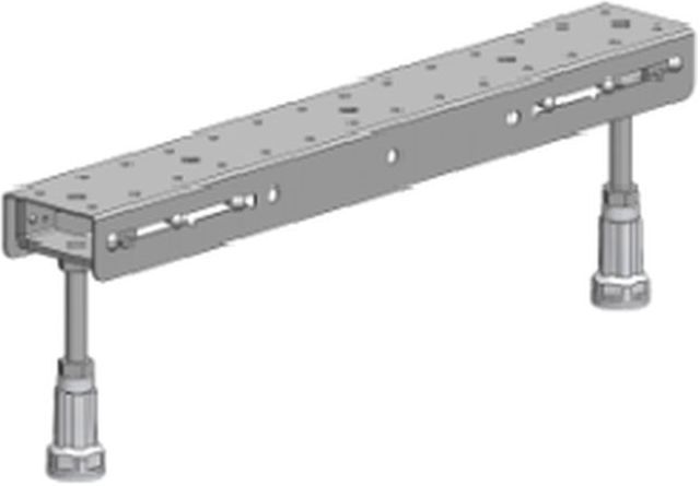 Hoesch Universal Wannen Füße 690705 1 Paar
