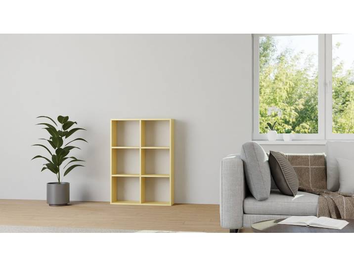 Kleines Regal aus Kiefer Kiefer Natur geölt