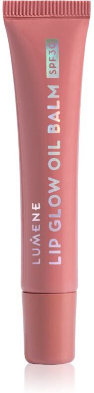 Lumene Lip Glow Oil Balm tinted lip oil SPF 30 shade 1 Fudge 10 ml