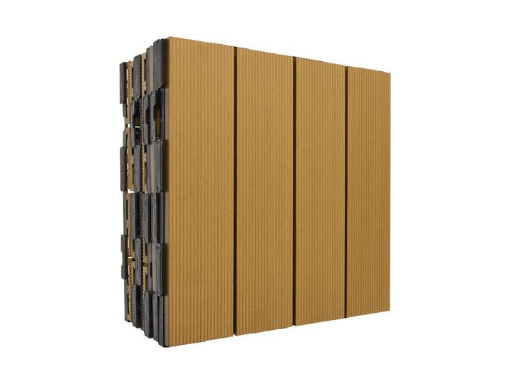 Klickfliese HPC M-Shape Sand 30 × 30 cm 6 Stück 0.54 m2
