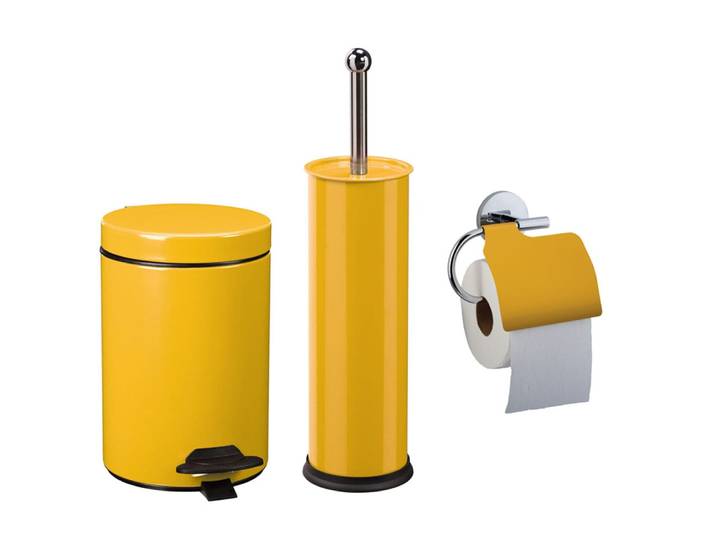 Ensemble toilettes avec poubelle 3l et accessoires
