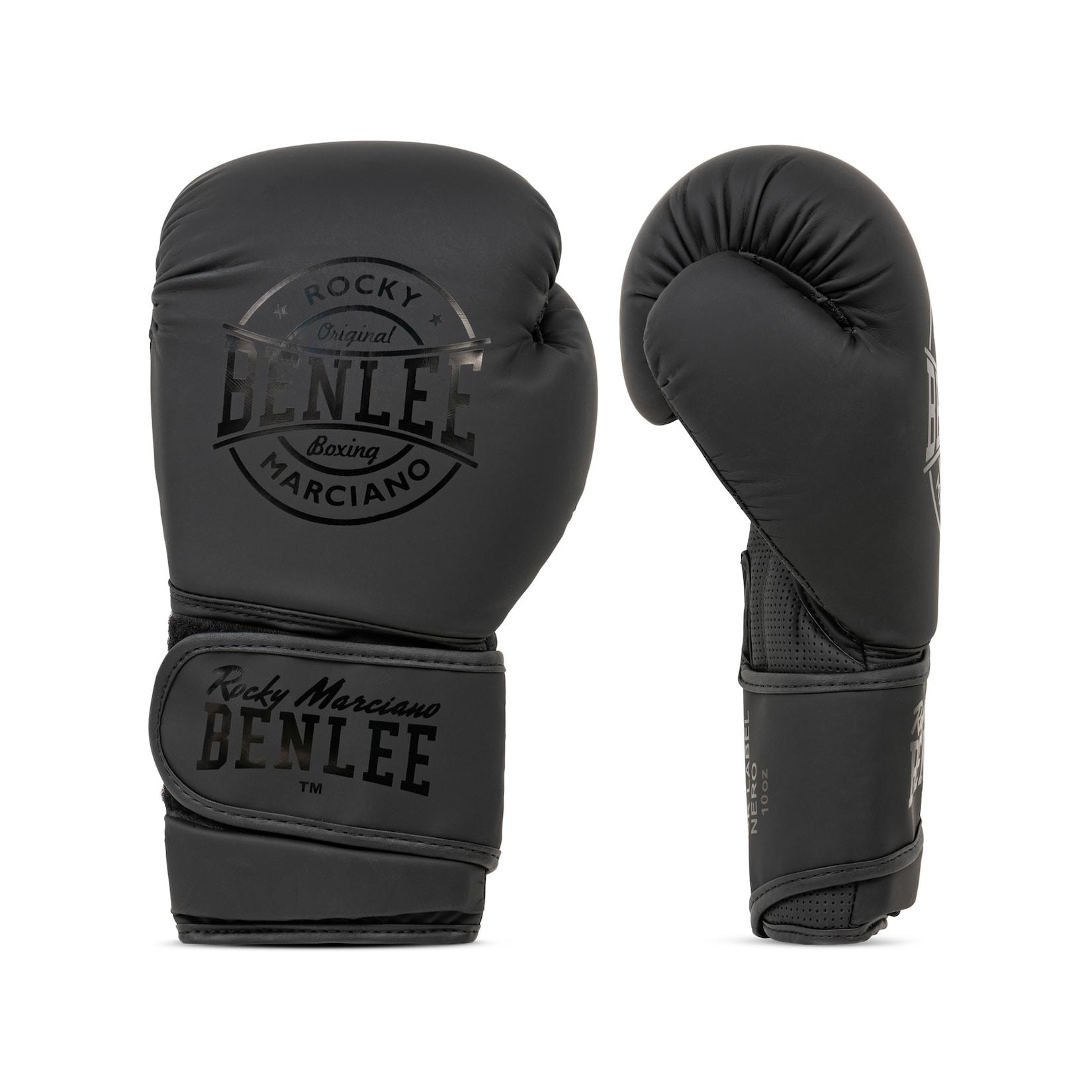 BENLEE Boxhandschuhe aus Kunstleder NERO