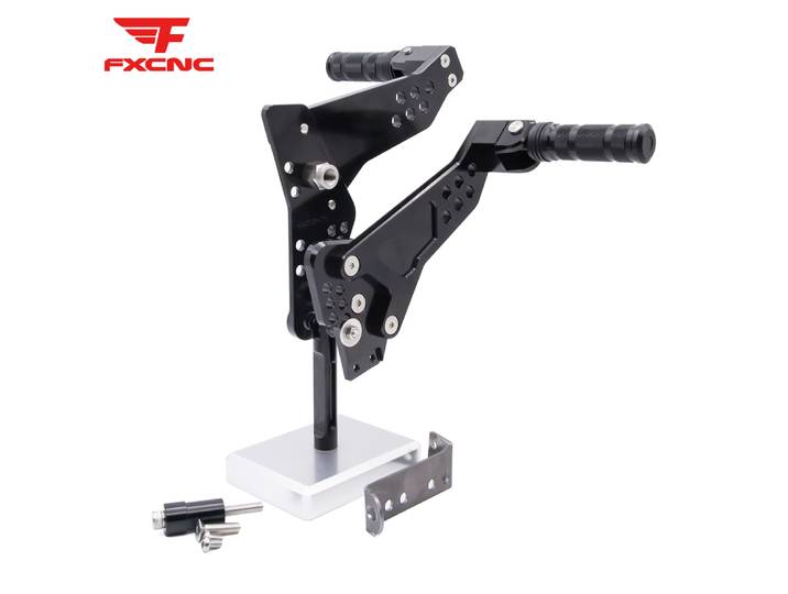 Repose-pieds arrière noirs pour passager, pour Honda Ct125 2021 – 2023