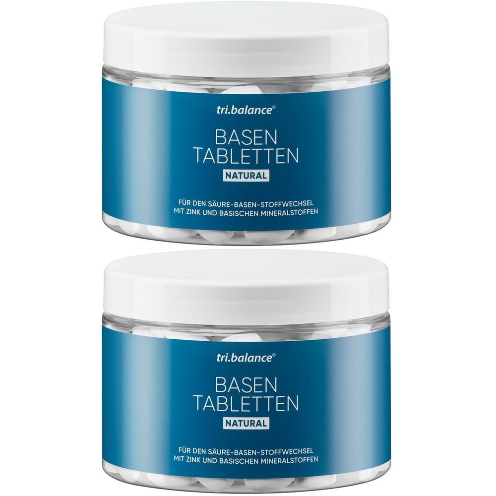 Tri.balance Basentabletten Natural 2x 2x225 St Tabletten