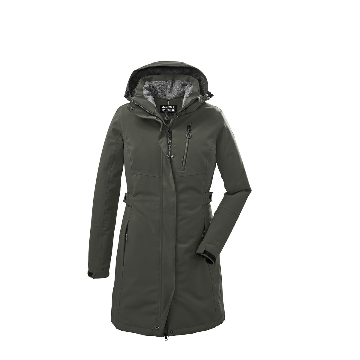 killtec KOW 165 Women Parka dunkel salbei (00760) 44 37726-000-00760-44