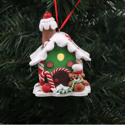 Inspire Essentials Gingerbread House LED Pendant Light a