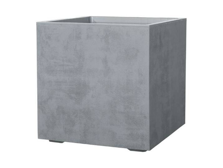 Deroma Pflanzkiste Millenium R 49 x 49 x 49 cm Aschgrau
